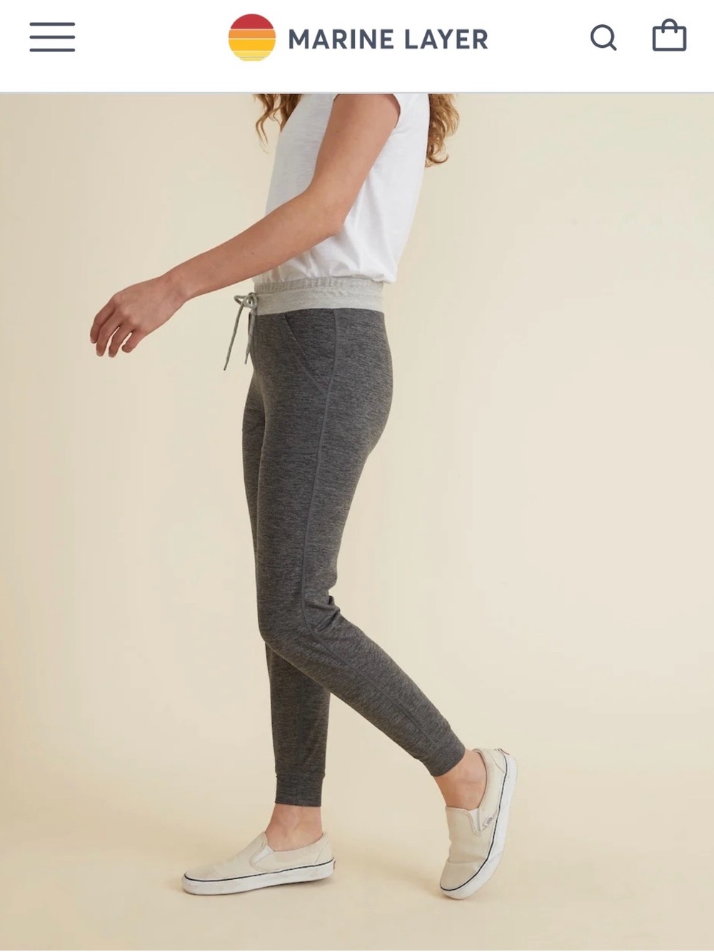 Never Worn Marine Layer Weekend Sport Jogger